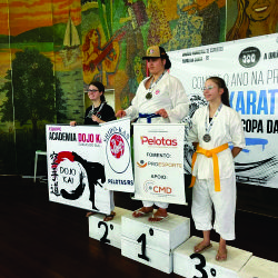 Karate Feminino na Praia
